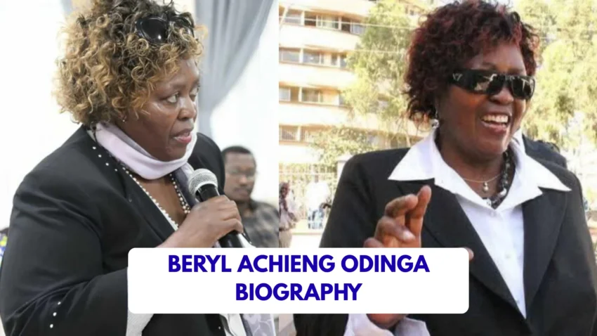 Beryl Achieng Odinga Biography