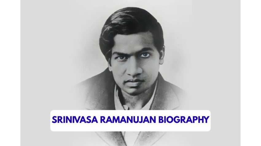 srinivasa ramanujan biography